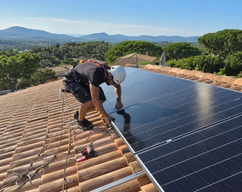 Installateur panneaux solaires Cabrières-d'Avignon — pose photovoltaïque sur toiture